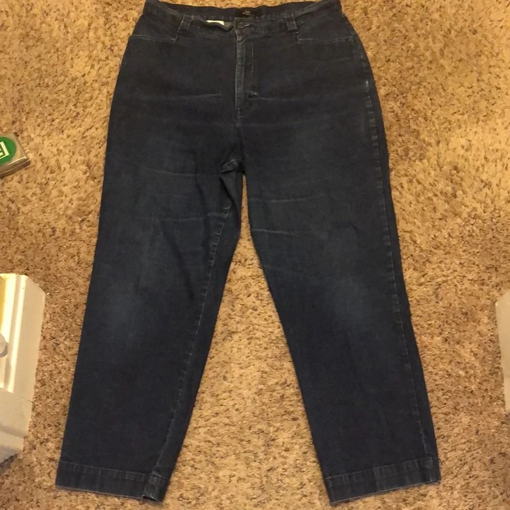 Woman’s Lee Khaki size 16P wide legged pants - Picture 1 of 8